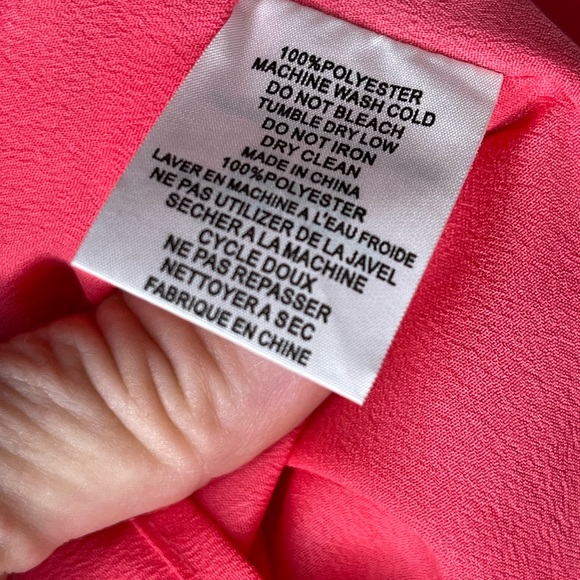 TRINA TURK Pink Scenic Flare Sleeve Pink Shift Dress - Picture 8 of 12